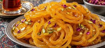 طرز تهیه زولبیا خانگی با نشاسته ذرت؛ خوشمزه و ساده