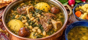 طرز تهیه آبگوشت بزباش تهرانی اصیل؛ راز خوشمزگی و جاافتادن این آبگوشت سنتی