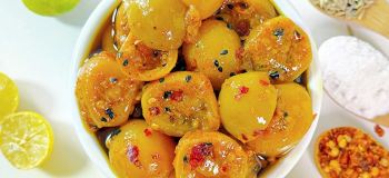 طرز تهیه ترشی لیمو ترش بلوچی (ترشی لیمو ایرانشهر)