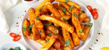 طرز تهیه سیب زمینی سرخ کرده هندی (آلو پری) خوشمزه و ترد