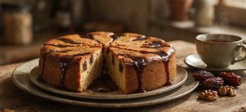 طرز تهیه کیک شیره خرما با بافتی نرم و خوش عطر