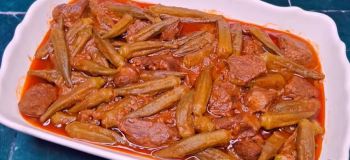 خوشمزه ترین خورشت بامیه مجلسی همراه نکات ساده ای که همه رو عاشق این غذا میکنه !