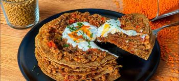 پنکیک عدس و گوشت؛ غذای جدید و خوشمزه برای یک وعده متفاوت