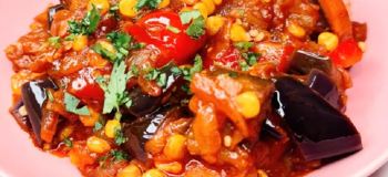 با بادمجان یک شام خوشمزه و ارزان درست کن؛ بدون گوشت، بدون سرخ کردن و با روغن کم