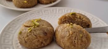 طرز تهیه آسان ترین باقلوای گردویی خانگی بدون خمیر