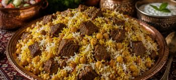 طرز تهیه نخود پلو با گوشت تکه ای؛ یک غذای اصیل، مقوی و خوش عطر برای مهمانی و دورهمی