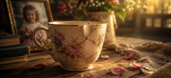 فنجان ترک خورده؛ داستانی الهام بخش که یاد می دهد نقص ها هم می توانند زیبا باشند