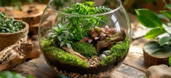آموزش ساخت تراریوم؛ باغ شیشه ای کوچک و تماشایی در خانه