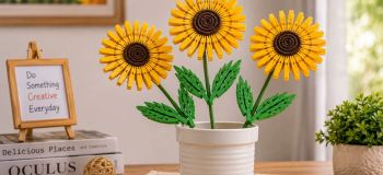 گیره های چوبی را دور نریزید؛ ساخت گل آفتابگردان زیبا و خلاقانه