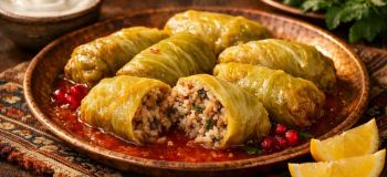 طرز تهیه دلمه کلم برگ؛ راز خوشمزگی یک دلمه مجلسی و خوش عطر