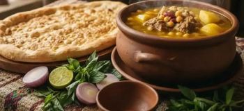 آبگوشت قنبید قم؛ طعم اصیل یک غذای سنتی و مقوی قمی