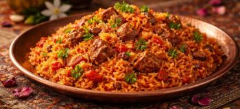 طرز تهیه استانبولی پلو با گوشت چرخ کرده؛ خوش رنگ، خوش عطر و مجلسی