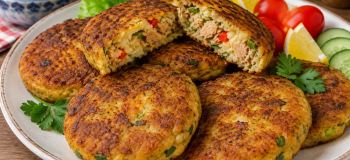 طرز تهیه کوکو تن ماهی با سیب زمینی؛ کوکوی طلایی، ترد و خوشمزه با طعم رستورانی