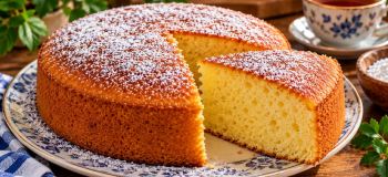 طرز تهیه کیک ساده بدون فر و همزن برقی؛ کیک قابلمه ای فوق العاده پف دار و نرم با مواد دم دستی