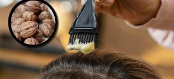 رنگ موی طبیعی با پوست گردو؛ راهی ساده برای رسیدن به تناژ قهوه ای گرم در خانه