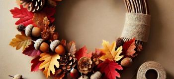 حلقه گل برای درب ورودی؛ یک دکور دست ساز زیبا برای خوشامدگویی به مهمان ها