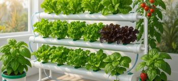باغچه لوله ای با لوله های پلاستیکی؛ ایده ای خلاقانه برای ساخت باغچه عمودی در بالکن و حیاط