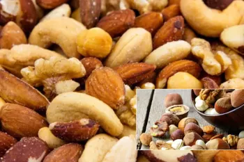 ۵ آجیل مفید برای پرشدن و چاقی صورت