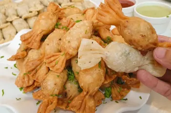 دستور پخت سمبوسه تافی | طرز تهیه سمبوسه شکلاتی در ۵ دقیقه