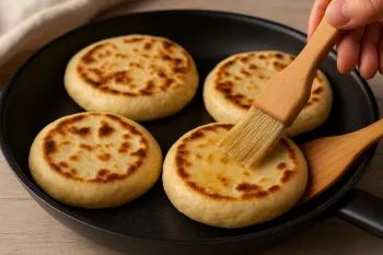 طرز تهیه نان فوری بدون ورز دادن در فقط ۵ دقیقه! پخت نان سالم در خانه