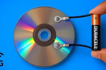 باطری های قدیمی را دور نندازید / من باتری را به سی دی وصل کردم