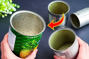 بازیافت قوطی حلبی / قوطی های خالی را دور نیندازید