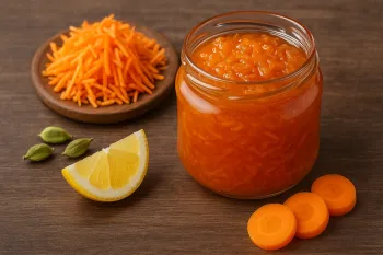 طرز تهیه مربای هویج خوشرنگ؛ برای صبحانه ای ساده و دلچسب