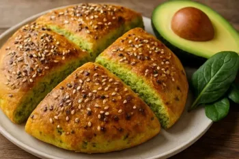 طرز تهیه نان آووکادو در ۵ دقیقه! خوشمزه تر از پیتزا! بدون آرد!