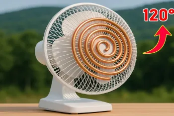 دیگه بخاری نخرید / نحوه تبدیل پنکه به بخاری با 1 حرکت ساده