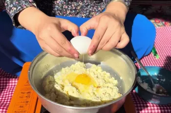پنیر برشته شمالی صبحانه ای که عاشقش می شی! طرز تهیه سنتی و اصیل گیلانی