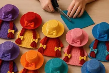 درب بطری ها را دور نیندازید! ساخت عروسک با درب بطری