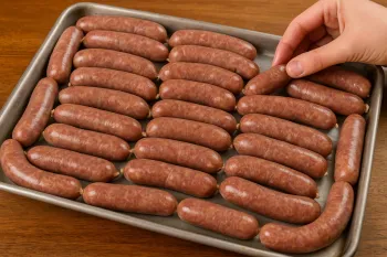 با این دستور ساده سوسیس سالم و خوش طعم خونگی درست کن