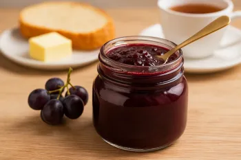 طرز تهیه مربای انگور خوش عطر و خوشرنگ خانگی