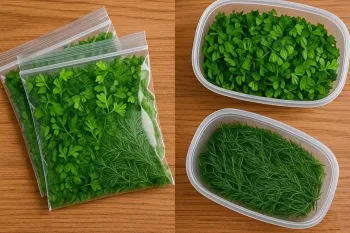 نحوه صحیح نگهداری سبزیجات برای زمستان: تا ماهها سبزی تازه میماند