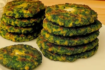 ه جای کوکوسبزی های تکراری،این ترکیب جدید روامتحان کن / طرز تهیه کوکو سبزی با 1 لیوان شیر
