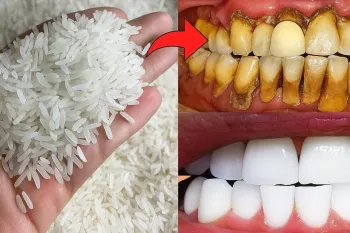جرمگیری دندان با برنج؟ ترفند عجیب اما واقعی!
