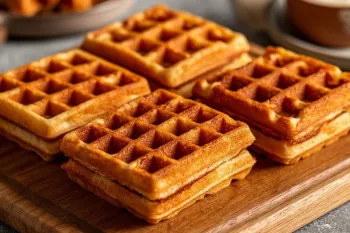 طرز تهیه بهترین وافل بلژیکی در 5 دقیقه! ساده و خوشمزه