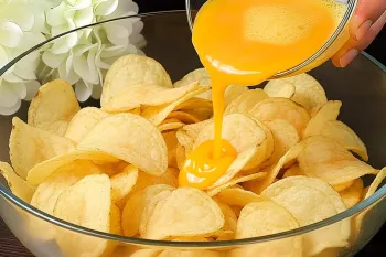 ترکیب چیپس و تخم مرغ؛ عجیب ولی شاهکار مزه!