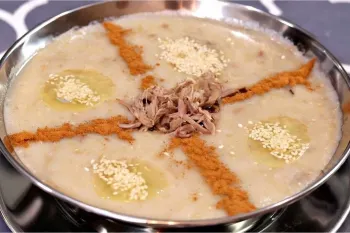 طرز تهیه حلیم خونگی کشدار و خوشمزه / دیگه حلیم بیرون نمیخری