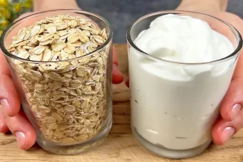 طرز تهیه شیرینی رژیمی بدون نیاز به قند و شکر / فقط جو دوسر و ماست
