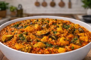 طرز تهیه شاهکار بدون گوشت! انقدر خوشمزه که باورت نمیشه