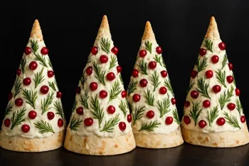 طرز تهیه فینگر فود مجلسی با نون و پنیر / پیش غذایی ساده اما چشمگیر