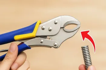 ترفند استفاده از انبر قفلی برای برش و جوشکاری