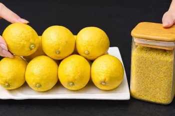 طرز تهیه ادویه خانگی با لیمو / دستور تهیه پودر لیمو فلفلی