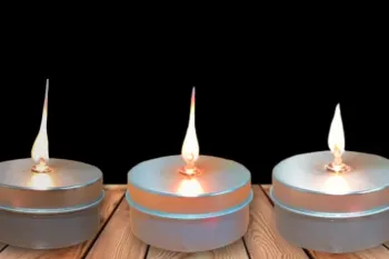 یک قوطی ساده و کمی روغن را به یک چراغ خواب زیبا تبدیل کنید