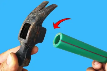 نحوه ساخت دسته چکش با لوله پی وی سی / چگونه یک دسته چکش بسازید ؟