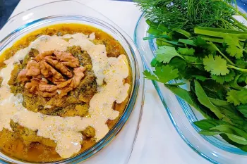 طرز تهیه کشک بادمجان مجلسی و غلیظ | غذایی سریع و ارزان
