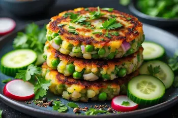 طرز تهیه کتلت نخود سبز؛ تردتر و خوشمزه تر از گوشت که عاشق بافت لطیفش میشی!