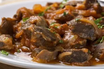 دستور پخت سنگدان مرغ غذایی ارزان و پرپروتئین با طعمی خاص و دلپذیر