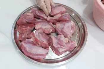 طرز تهیه چلو گوشت با گوشت گوساله با ترفند یه سرآشپز قدیمی و کهنه کار